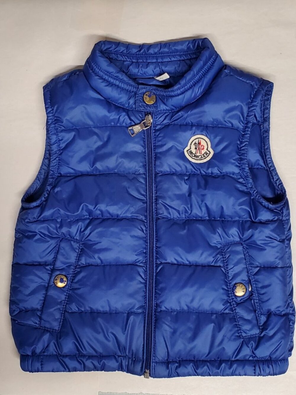 Moncler vest size 9-12months